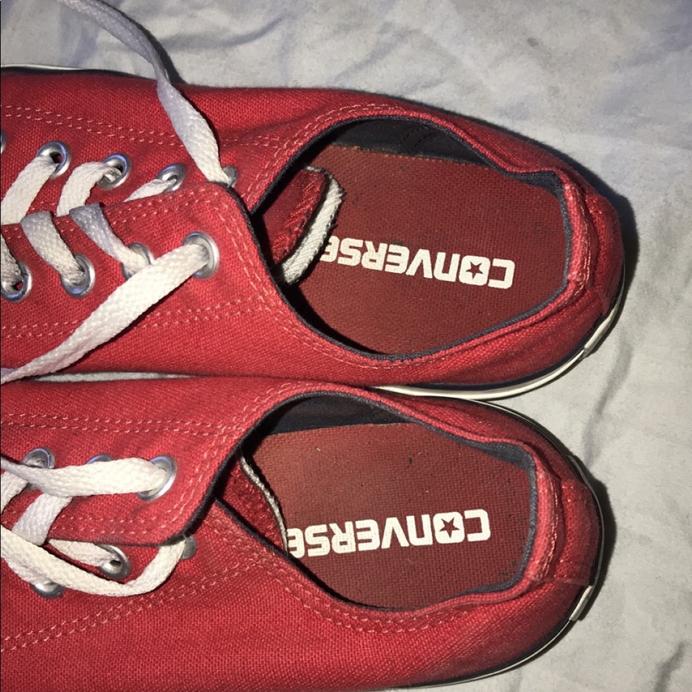 Red Converse - Picture 3 of 3